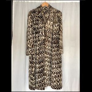 Vintage Wildcat Fur Coat Size M